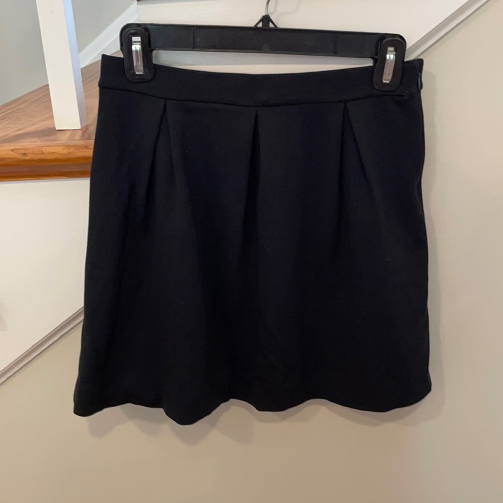 Madewell black skirt